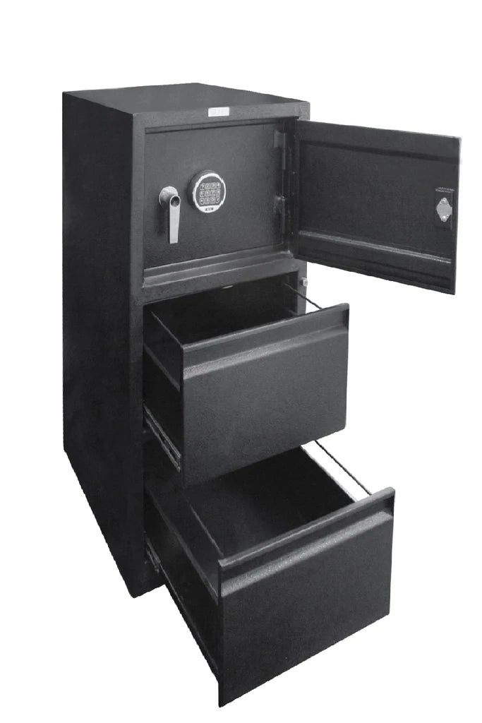 Archivero de 2 Gavetas más Caja Fuerte